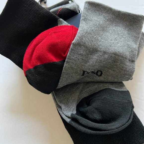 POLO RALPH LAUREN 3 Pairs Men's Dress Socks NIP Size OSFM - Picture 4 of 6